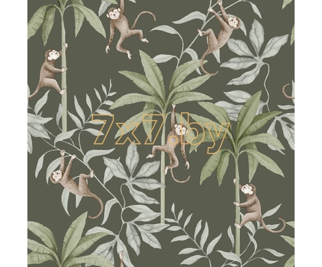 NEWBIE WALLPAPER II 6935 Jungle Friends