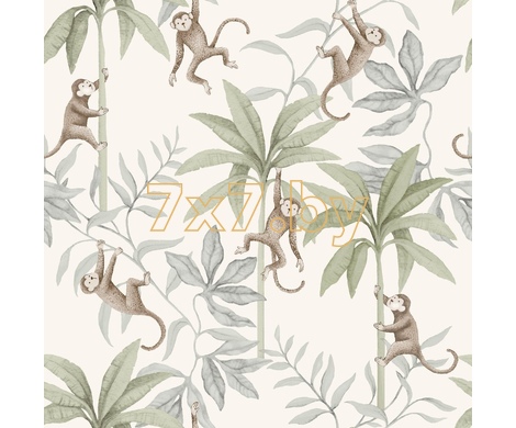 NEWBIE WALLPAPER II 6936 Jungle Friends