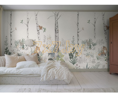 NEWBIE WALLPAPER II 7481 Magic Forest Mural