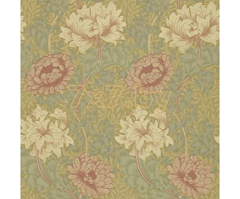 COMPILATION WALLPAPER 216860 Chrysanthemum Toile